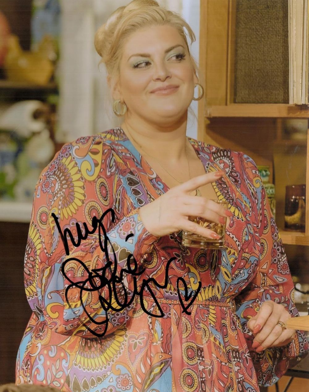 Lot 123: Jodie Prenger signed 10x8 colour photo. Prenger (born...