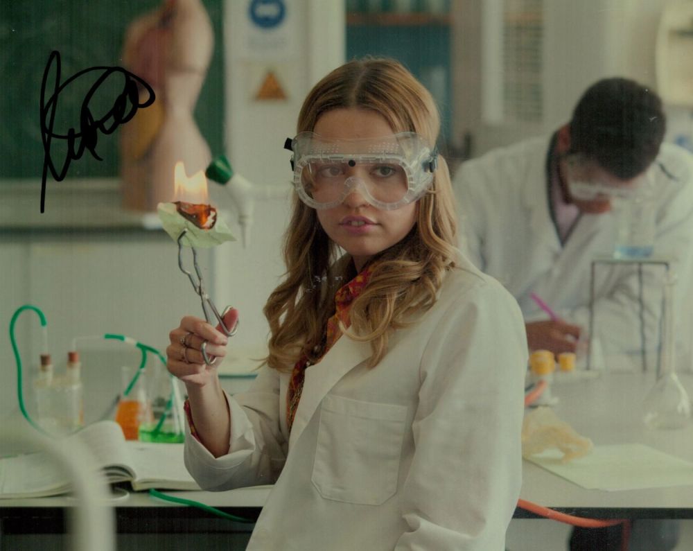 Lot 129: Aimee Lou Wood signed 10x8 colour photo. Wood...