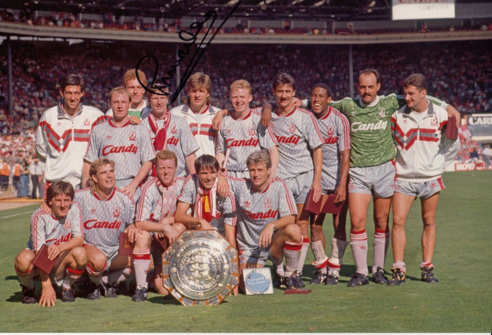 Lot 148: Autographed Ronnie Whelan 12 X 8 Photo :...
