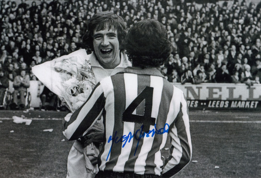 Lot 155: Autographed Hugh Fisher 12 X 8 Photo :...