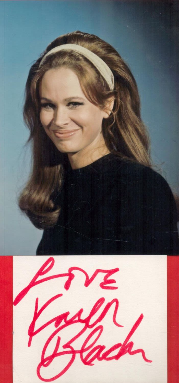 Lot 173: Karen Black (1939-2013) Actress Signed Card With Photo....