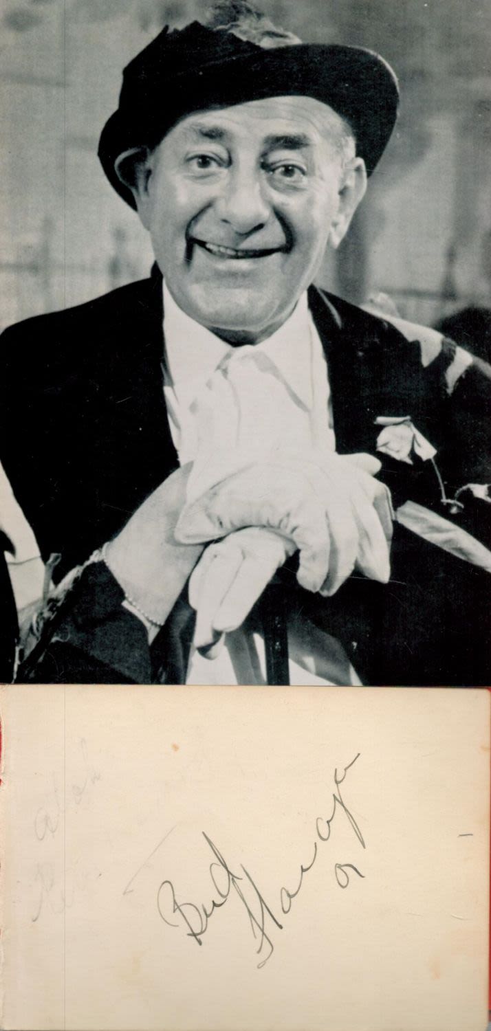 Lot 180: Bud Flanagan (1896-1968) Music Hall Entertainer Signed Album...