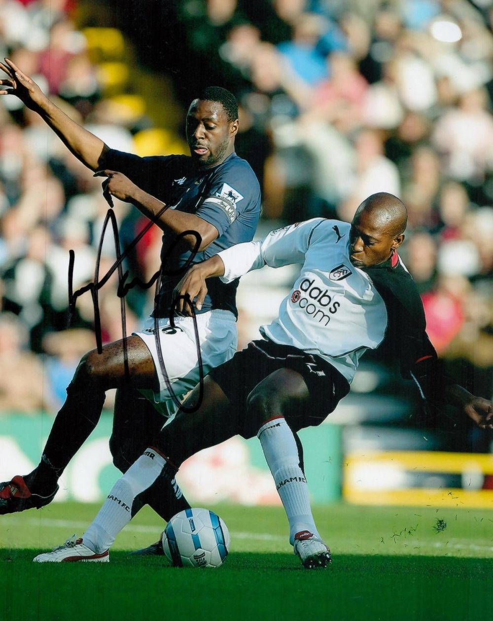 Lot 257: Football Ledley King signed Tottenham Hotspur 10x8 colour...