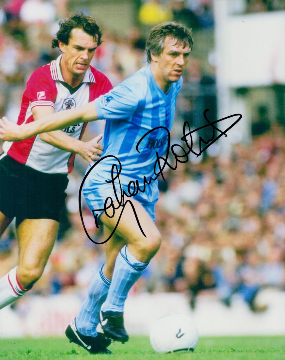 Lot 266: Graham Roberts signed 10x8 colour photo pictured in...