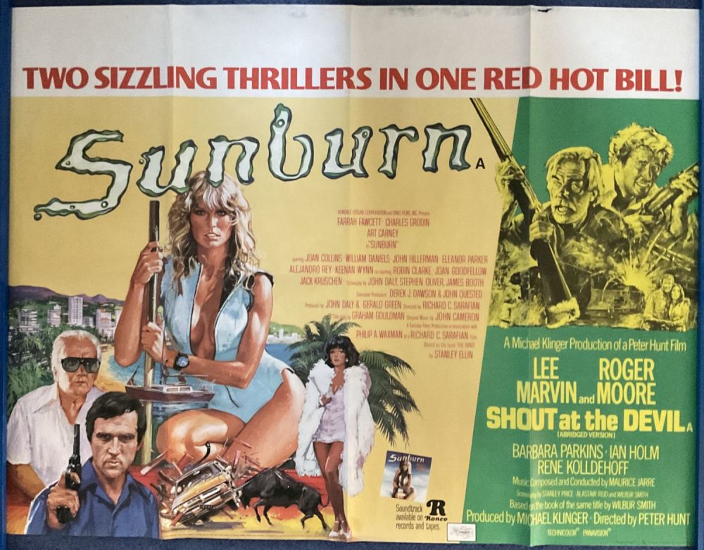 Lot 327: Sunburn 1979 British-American comedy detective film Original Colour...