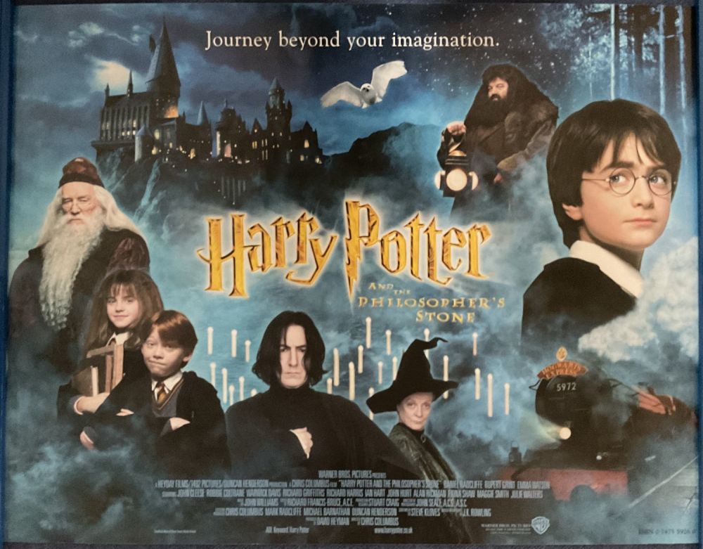 Lot 331: Harry Potter and the Philosophers Stone Colour Movie...