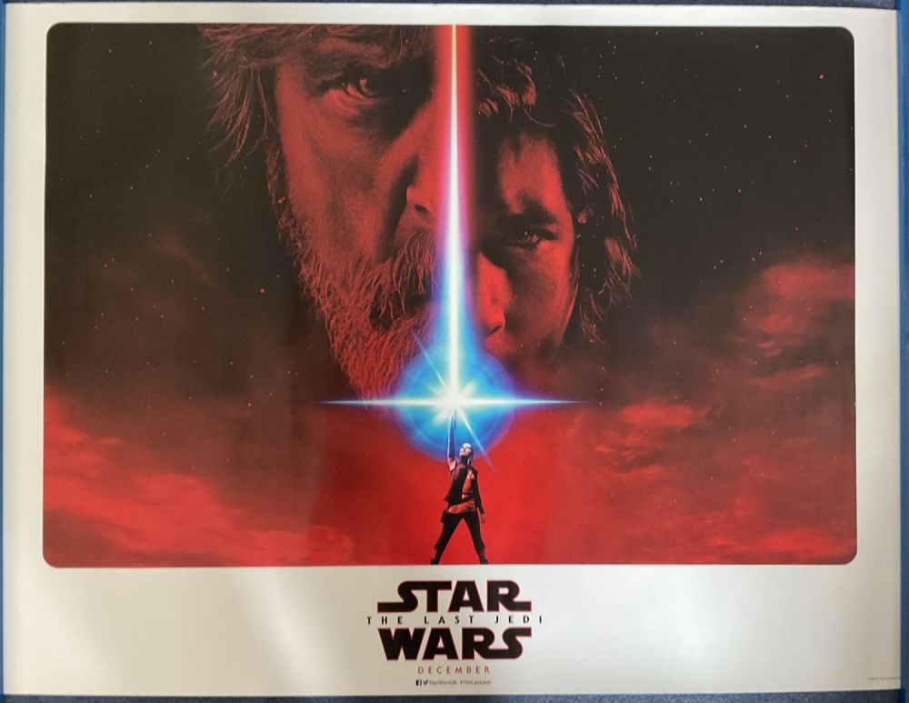 Lot 341: Star Wars- The Last Jedi Cinema Movie Release...