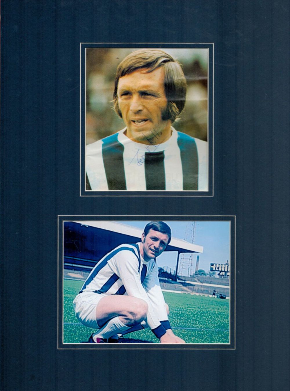 Lot 356: Former WBA Star Jeff Astle Signed Magazine Cutting,...