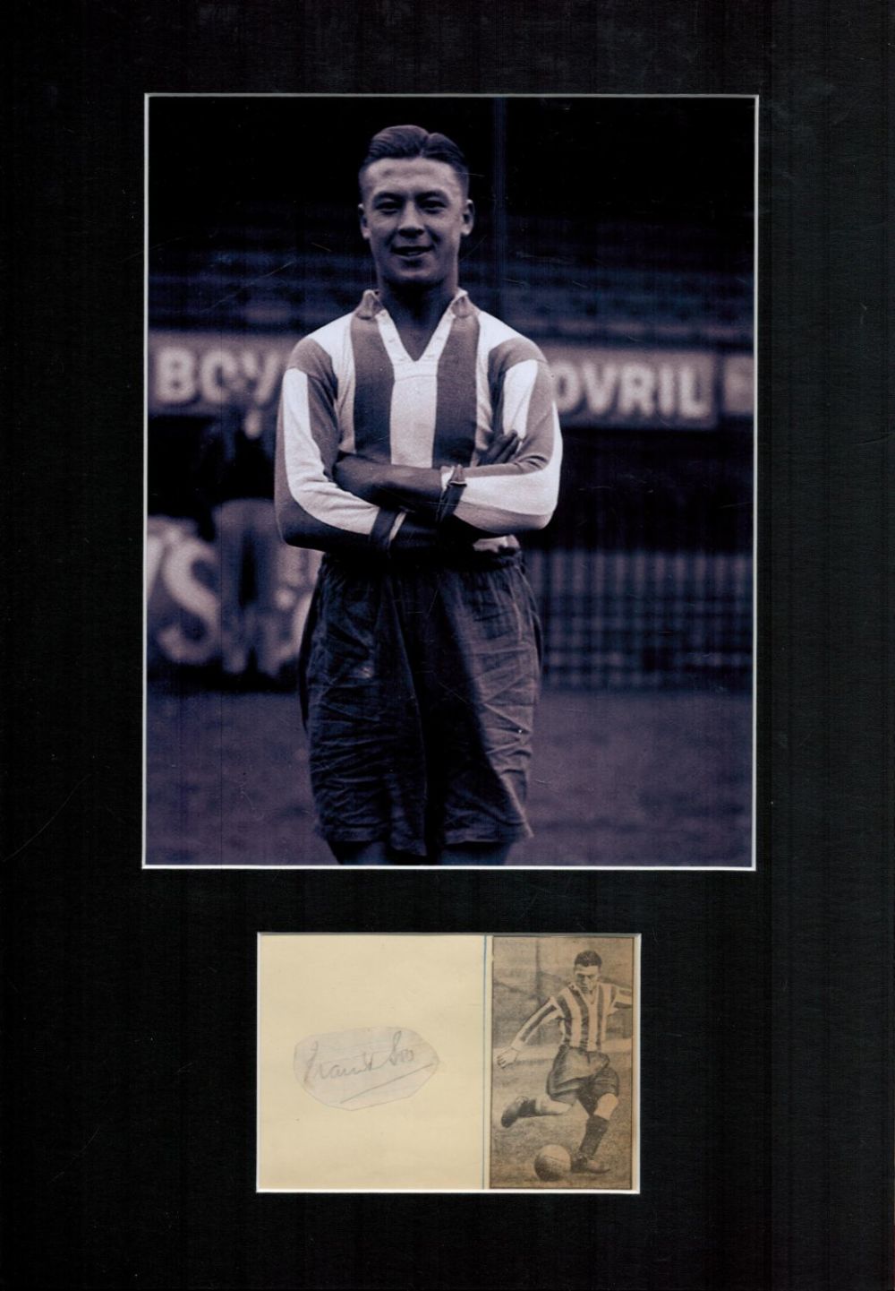 Lot 359: Rare Former Stoke City FC Star and England...