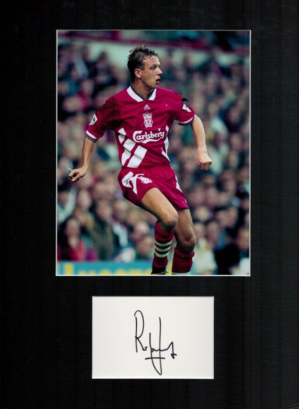 Lot 364: Former Liverpool Defender Rob Jones Signed Signature Card...