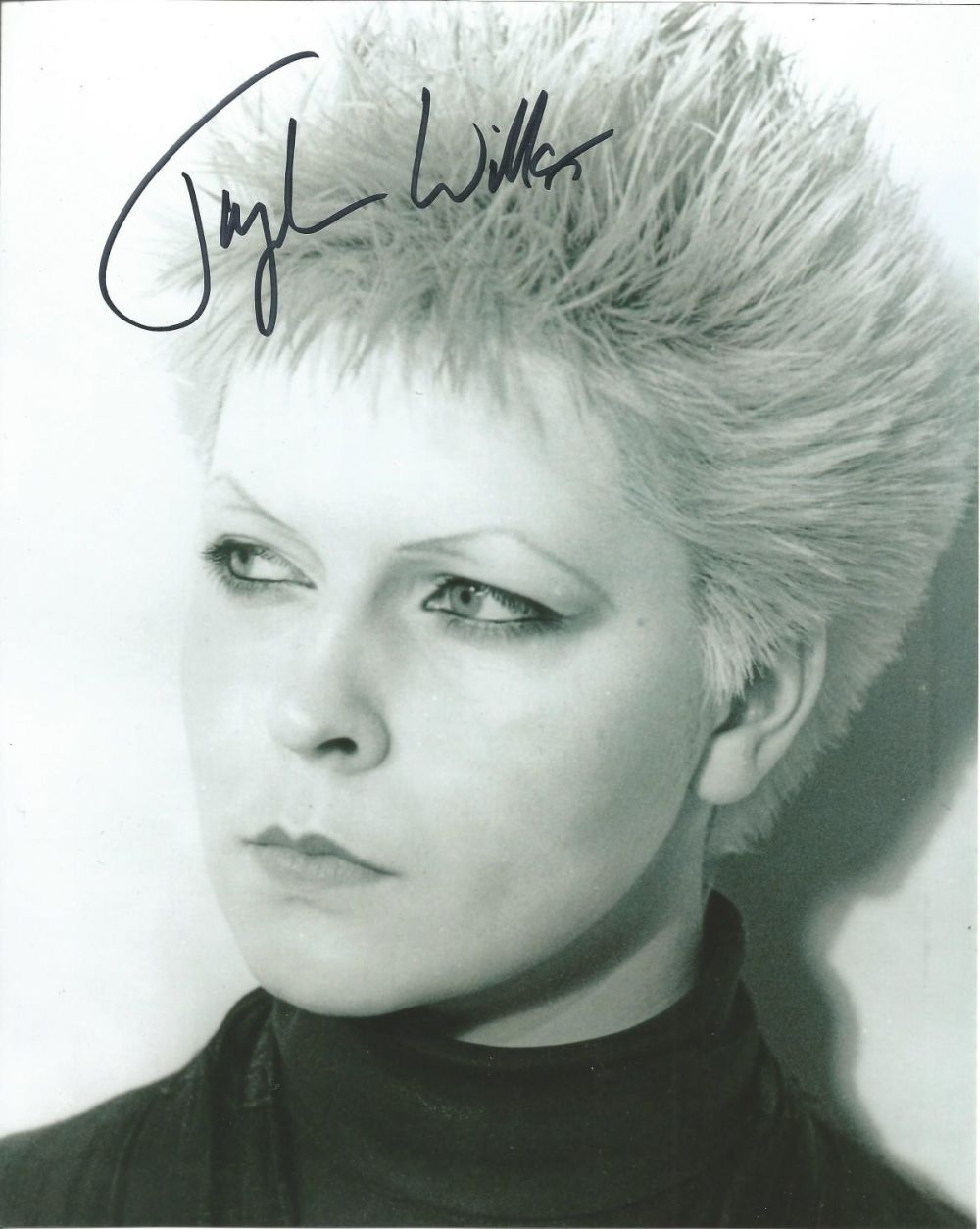 Lot 479: Toyah Wilcox signed 10x8 black and white photo....