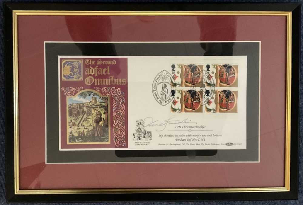 Lot 503: Derek Jacobi signed 13x9 approx. framed and mounted...