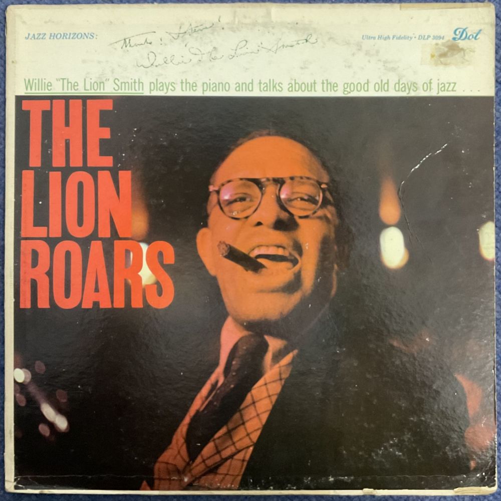 Lot 508: Willie The Lion Smith Signed The Lion Roars...