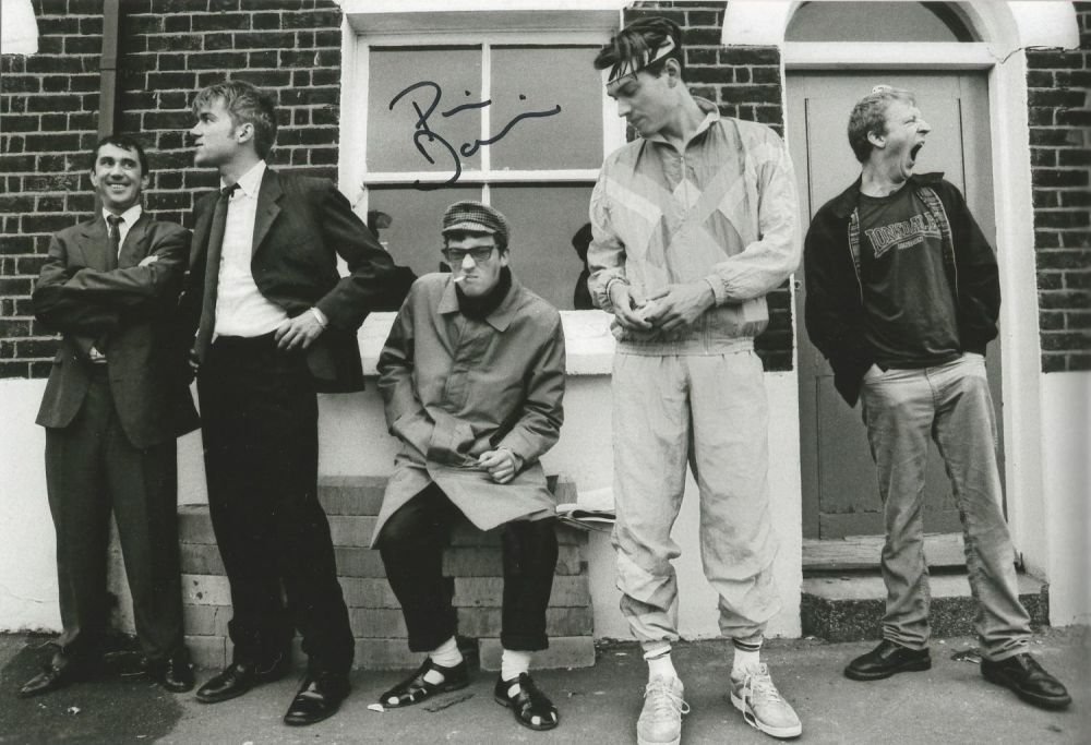 Lot 528: Actor Phil Daniels signed 12x8 black and white...