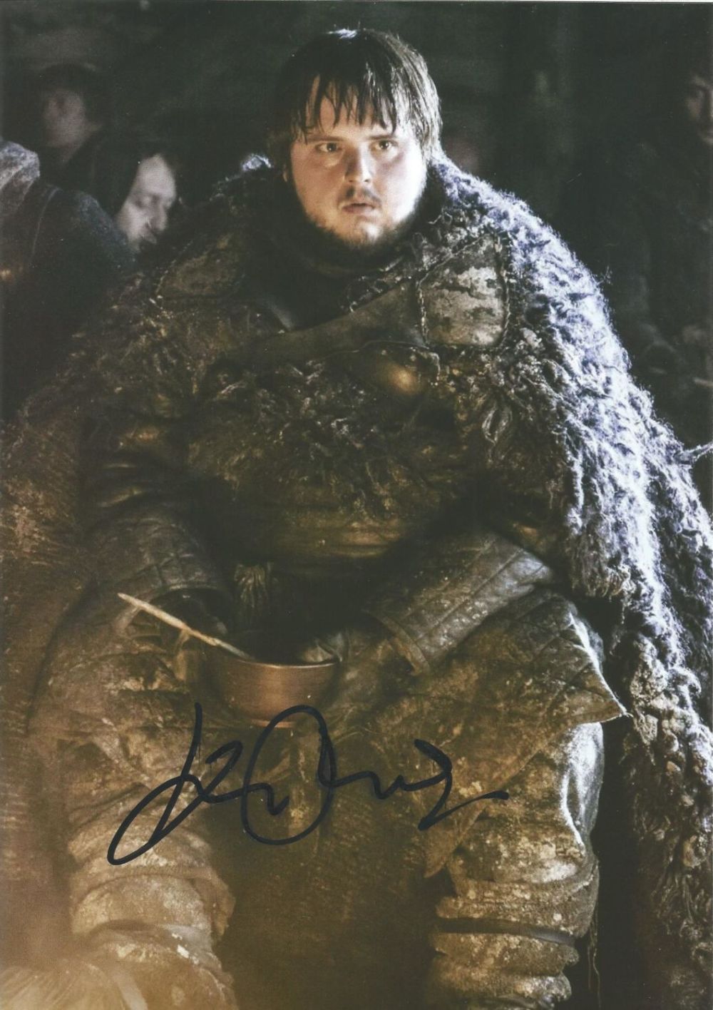 Lot 539: Actor John Bradley signed 12x8 colour photo in...