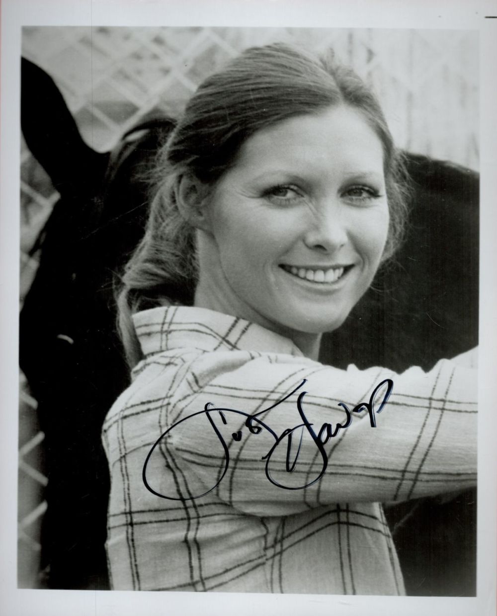 Lot 548: Susan Howard signed 10x8 black and white vintage...