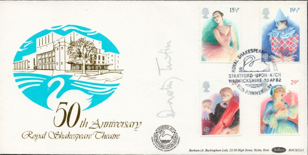 Lot 601: Dorothy Tutin signed 50th anniv Royal Shakespeare Theatre...
