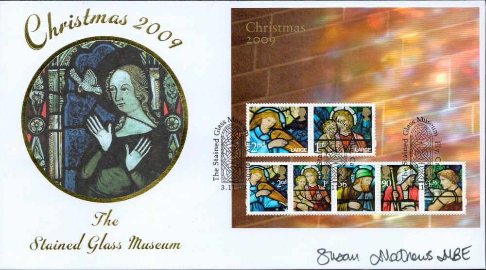 Lot 619: Susan Mathews MBE signed The Stained Glass Museum...