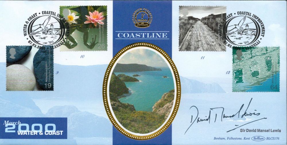 Lot 635: Sir David Mansel Lewis signed 2000 Water and...