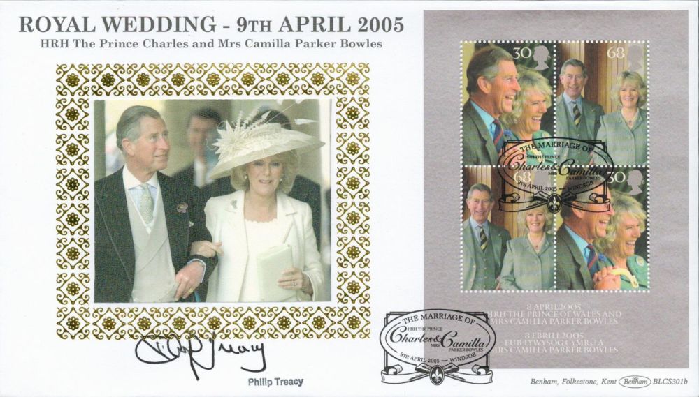 Lot 654: Philip Treacy signed Royal Wedding 9th April 2005...