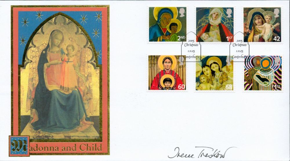Lot 656: Irene von Treskow signed Christmas 2005 FDC. 1/11/05...