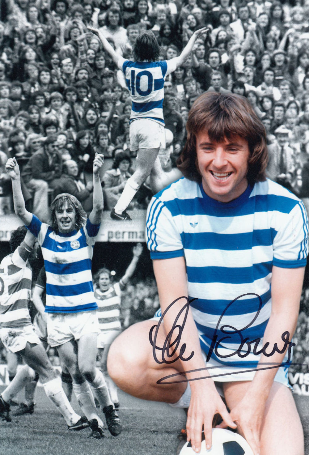 Lot 692: Autographed Stan Bowles 12 X 8 Photo -...