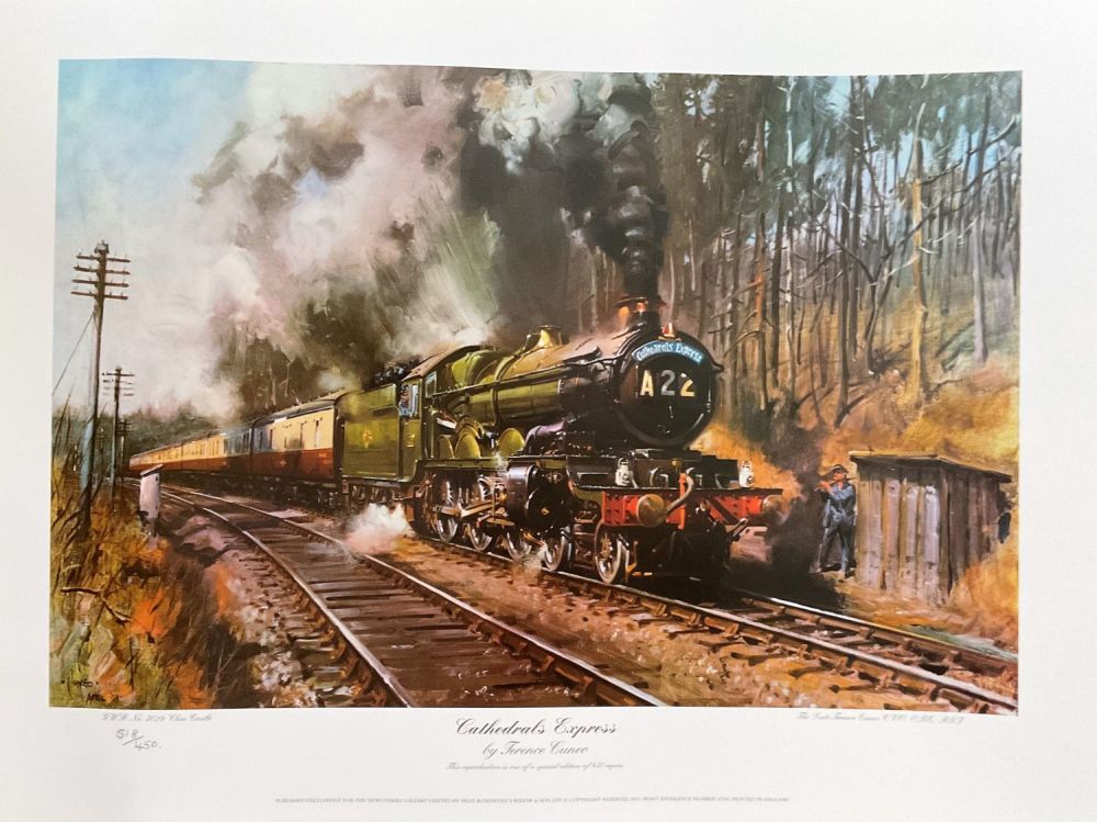Lot 710: Terence Cuneo CVO OBE RGI FGRA 18X13. 5...