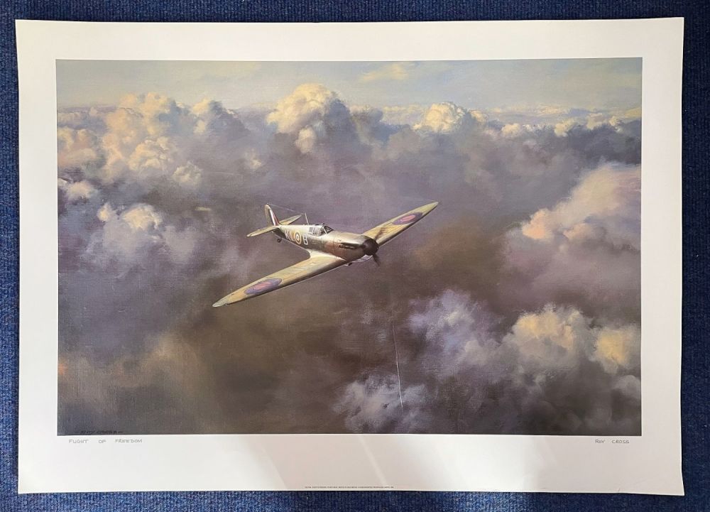 Lot 736: Roy Cross 27. 5 X 19. 5 Colour...