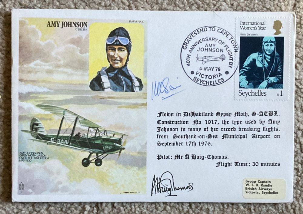 Lot 60: Grp Capt Bain 43 sqn WW2 Malta signed...