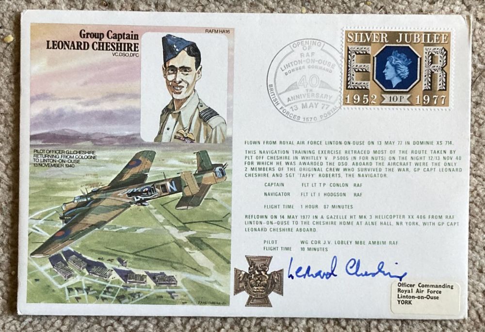 Lot 66: Victoria Cross 617 sqn winner Leonard Cheshire VC...