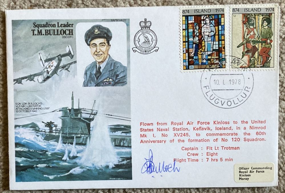 Lot 72: Top WW2 Sub hunter Sqn Ldr Terence Bulloch...