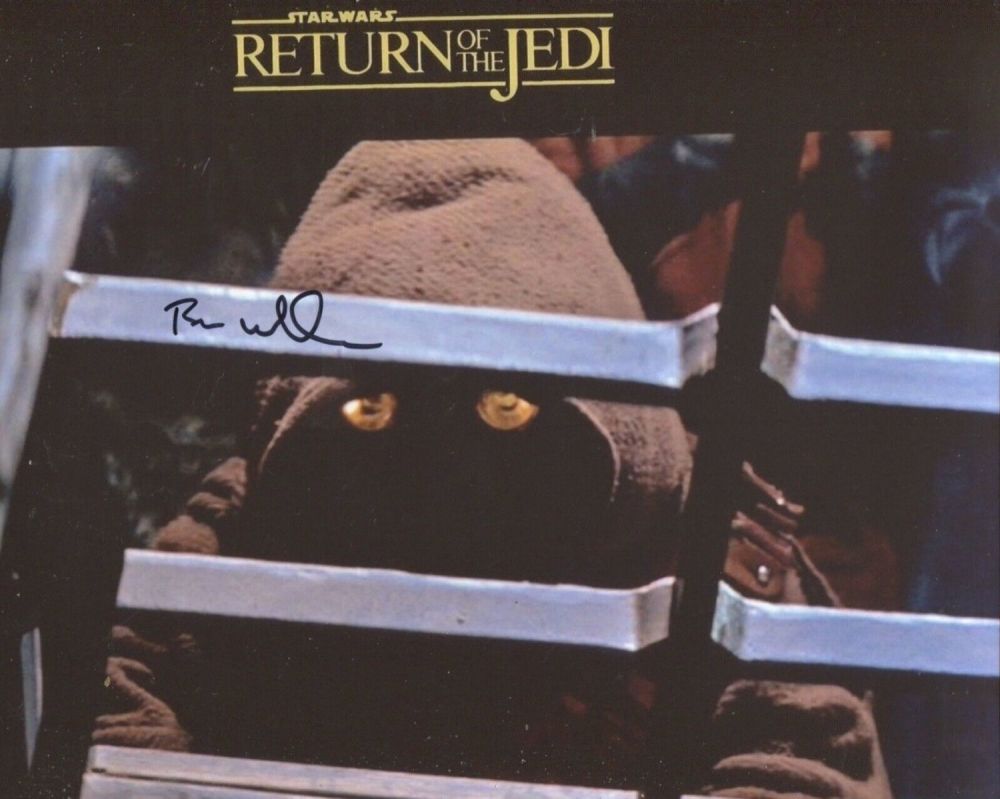 Lot 113: Star Wars Return of the Jedi photo signed...