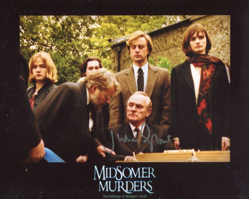 Lot 129: Midsomer Murders Killings at Badgers Drift photo signed...