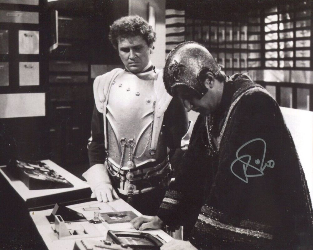 Lot 139: Doctor Who 8x10 b/w photo signed by Paul...