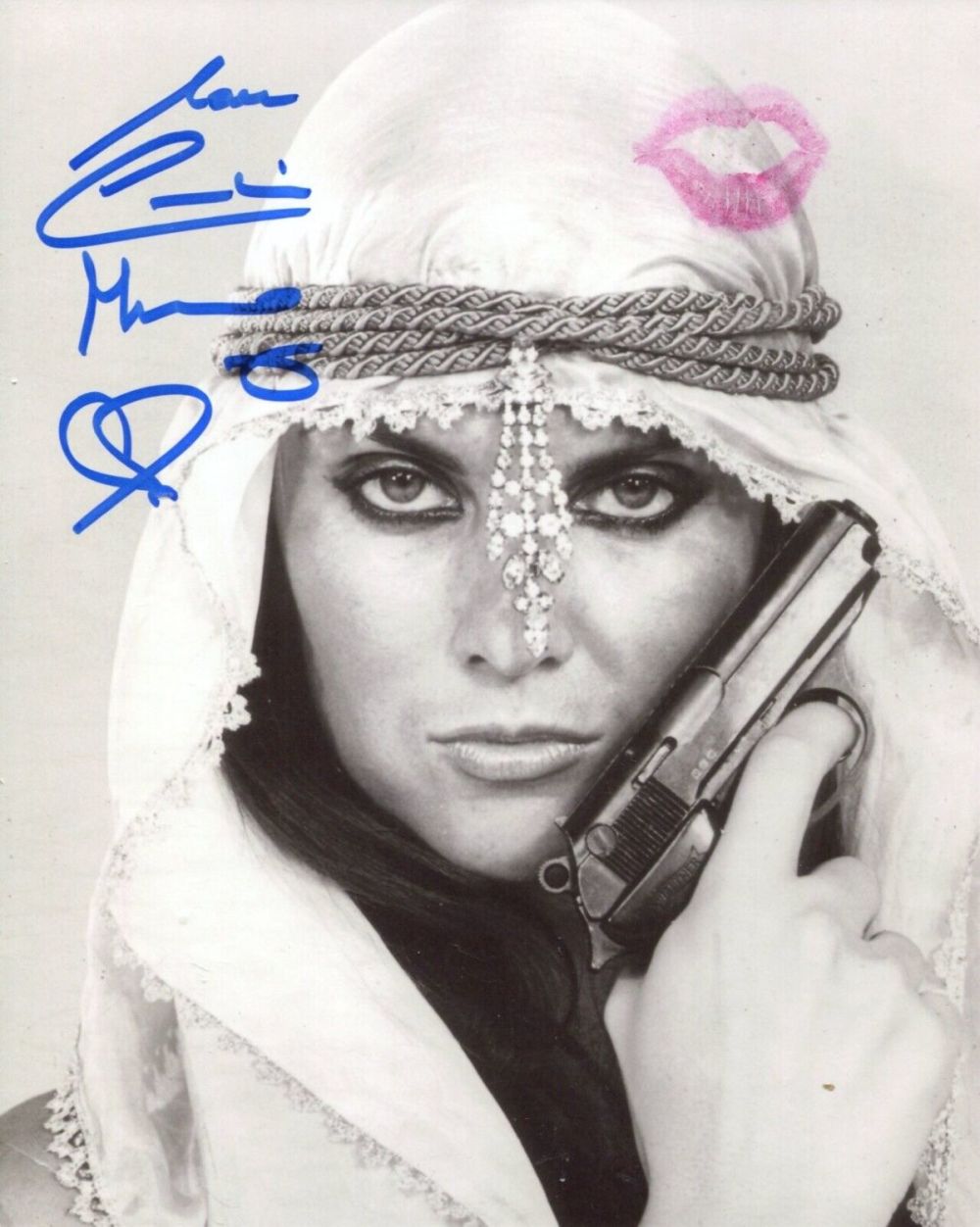 Lot 171: 007 Bond girl Caroline Munro signed The Spy...