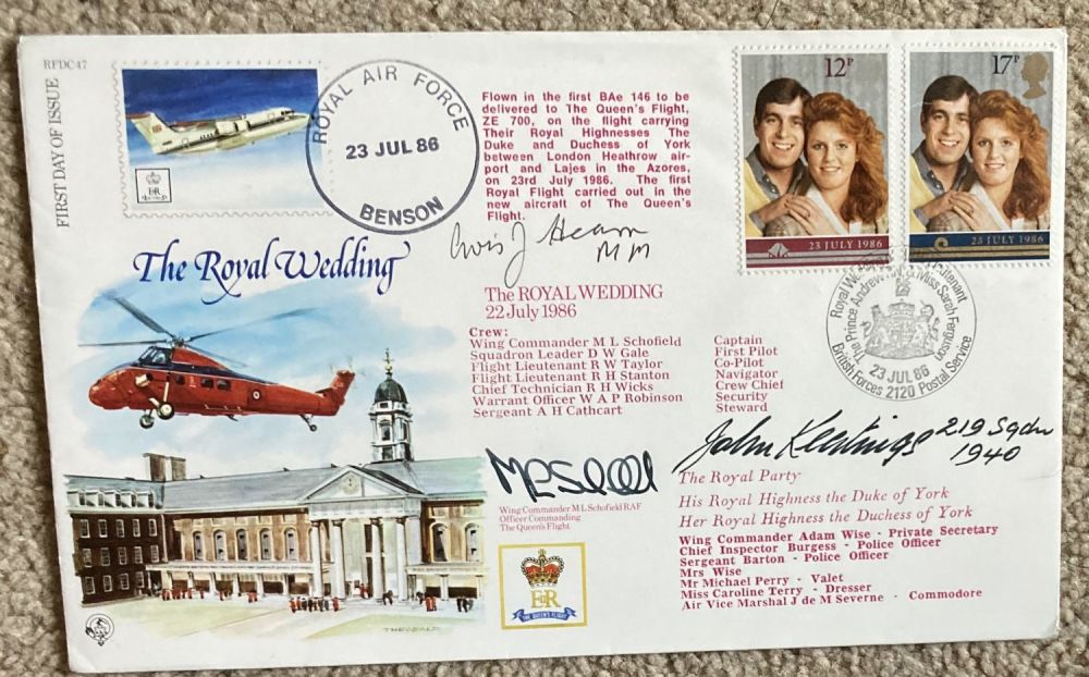 Lot 227: Battle of Britain veterans John Keatings 219 sqn,...