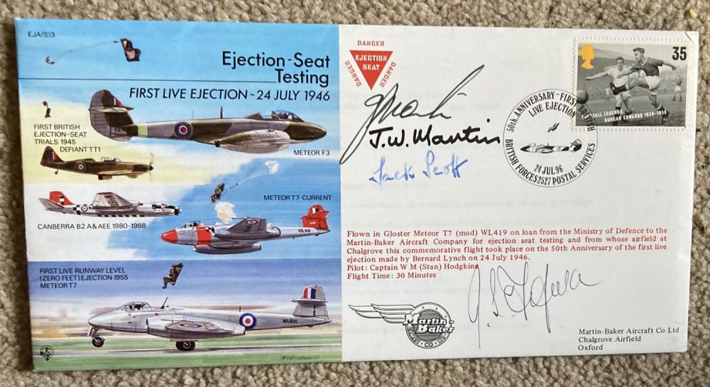 Lot 231: Martin Baker Ejection Seat RAF Experimental Jet Aircraft...