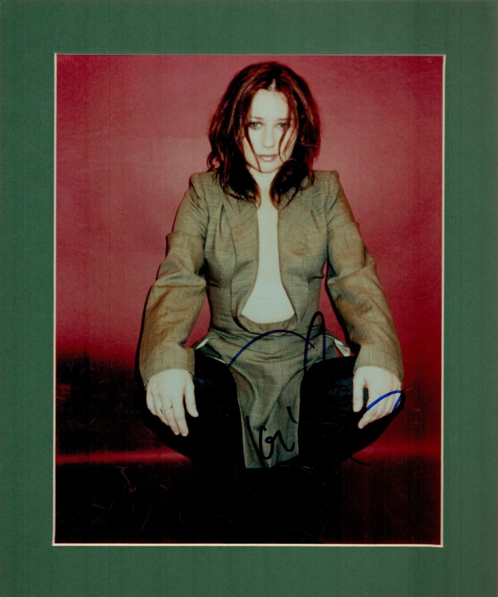 Lot 180: Tori Amos Signed 10x8 inch Colour Photo, Mounted....