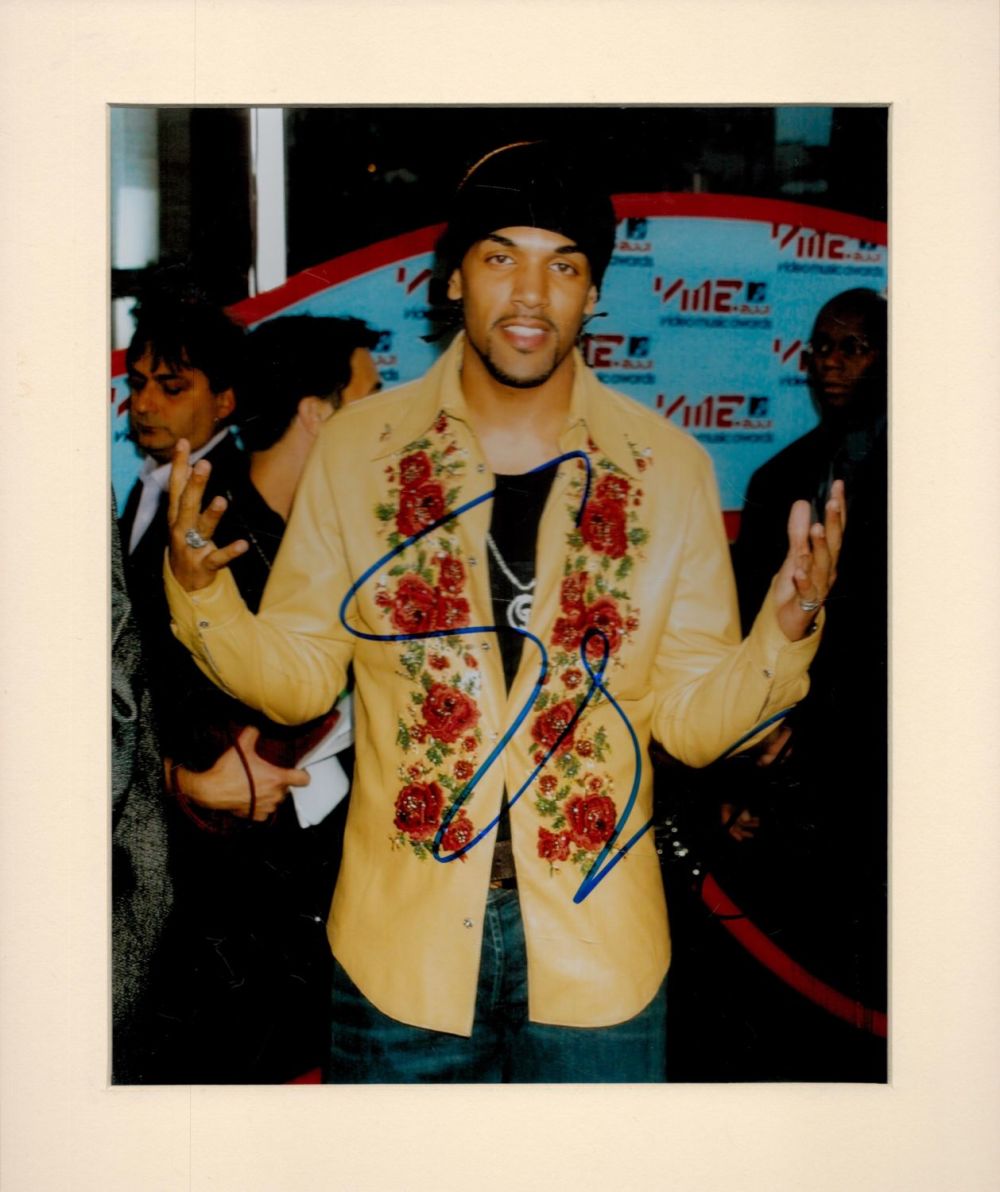 Lot 182: Craig David Signed 10x8 inch Colour Photo, Mounted....
