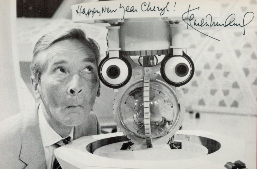 Lot 198: Kenneth Williams Signed 6 x 4 inch Black...