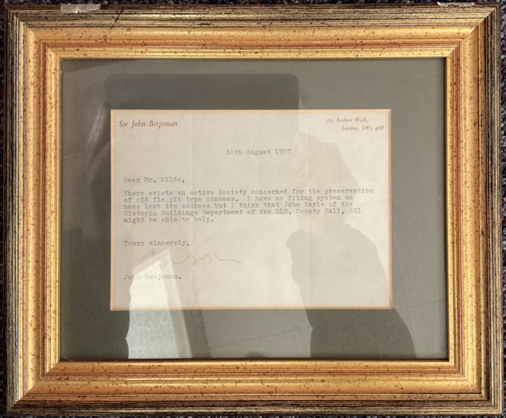 Lot 209: Sir John Betjeman CBE Signed TLS Dated 10th...