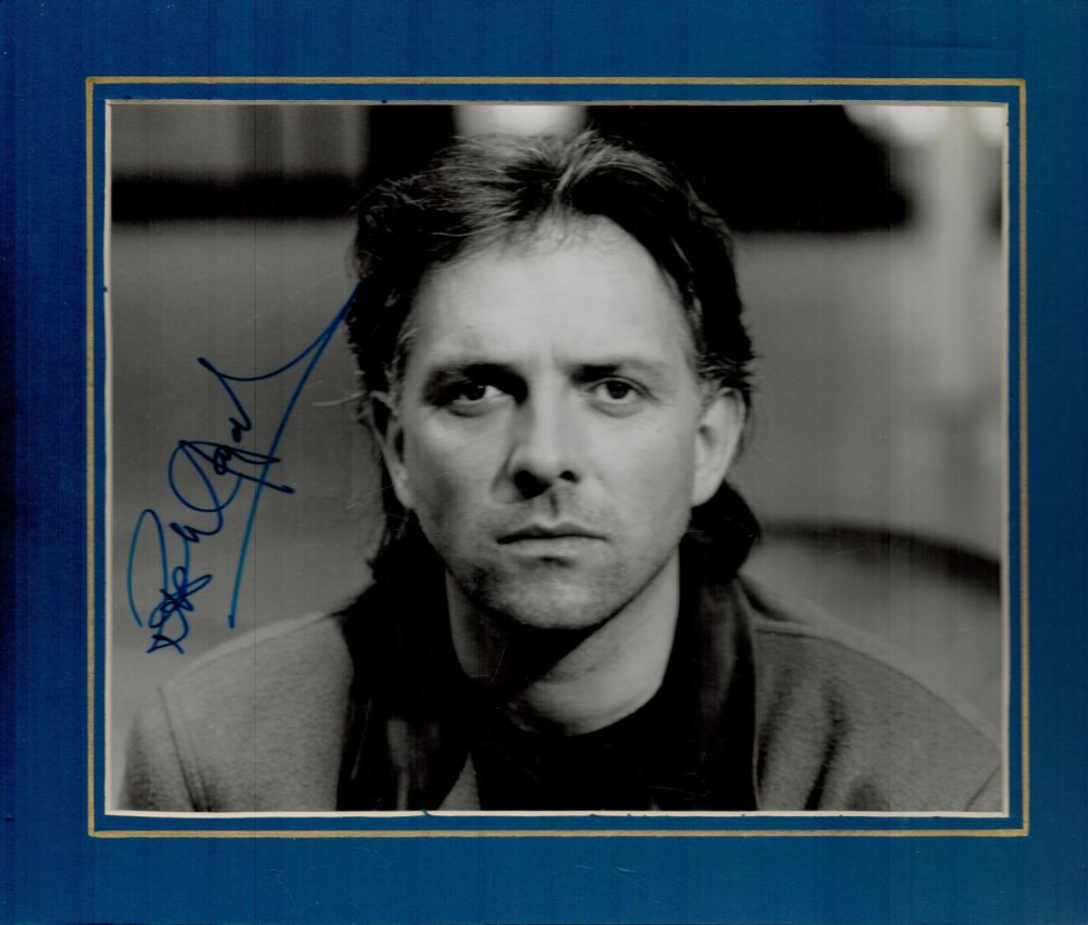 Lot 248: Rik Mayall signed 12x10 overall mounted black and...