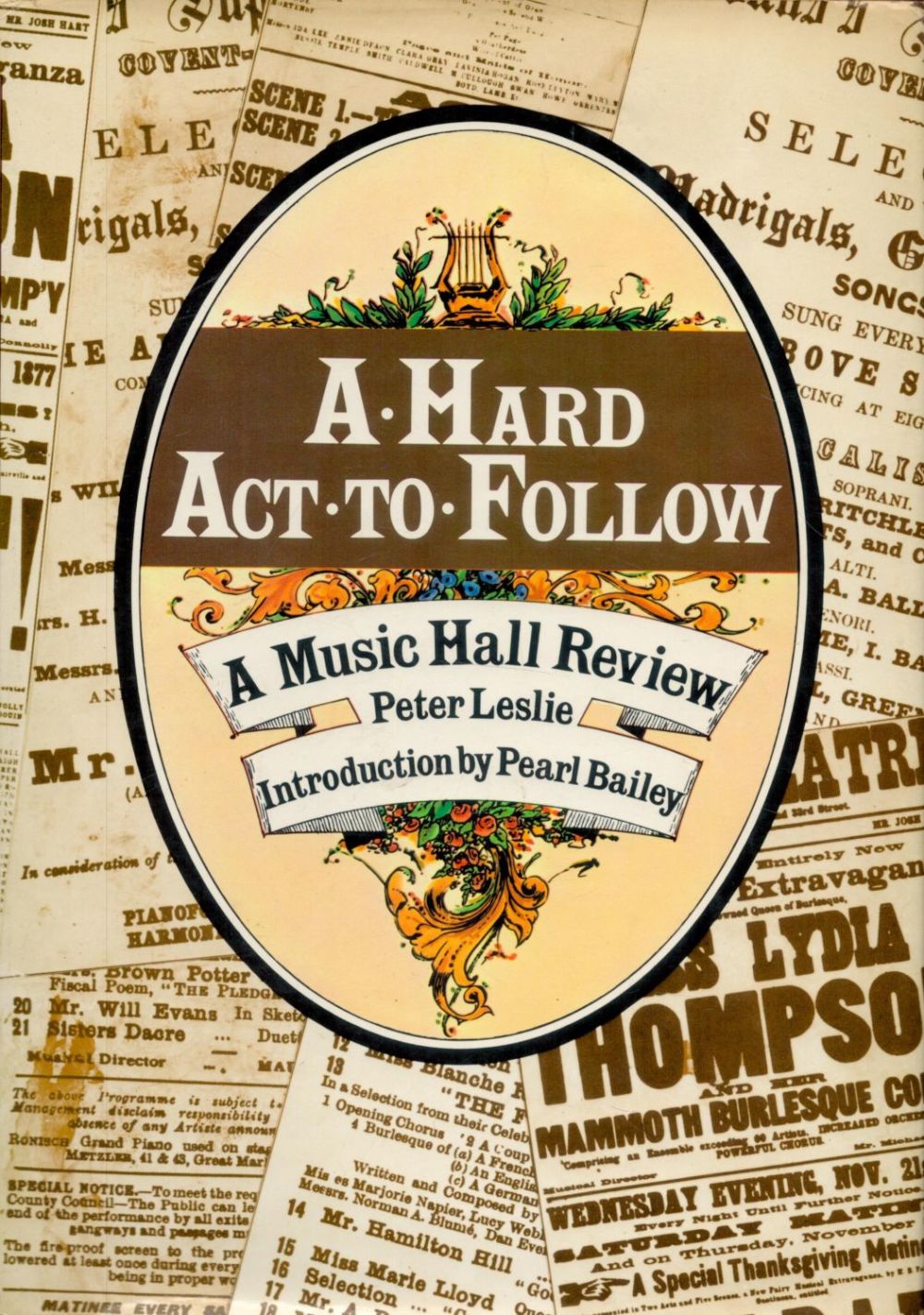 Lot 58: A Hard Act To Follow. A Music Hall...