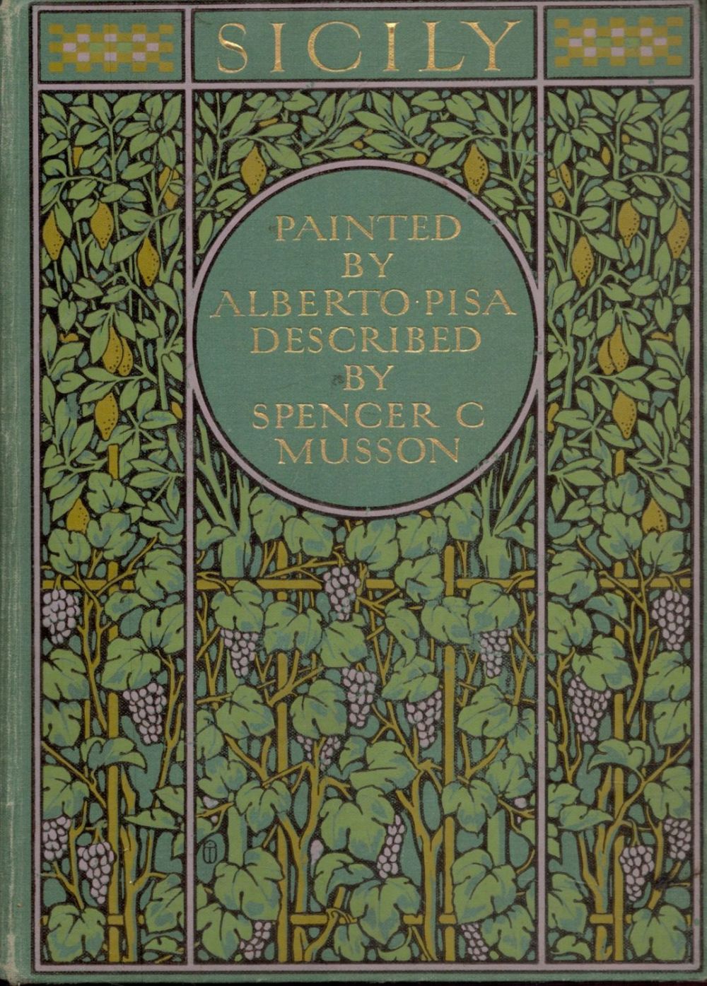 Lot 76: Spencer C. Musson Sicily. Painted by Alberto Pisa....