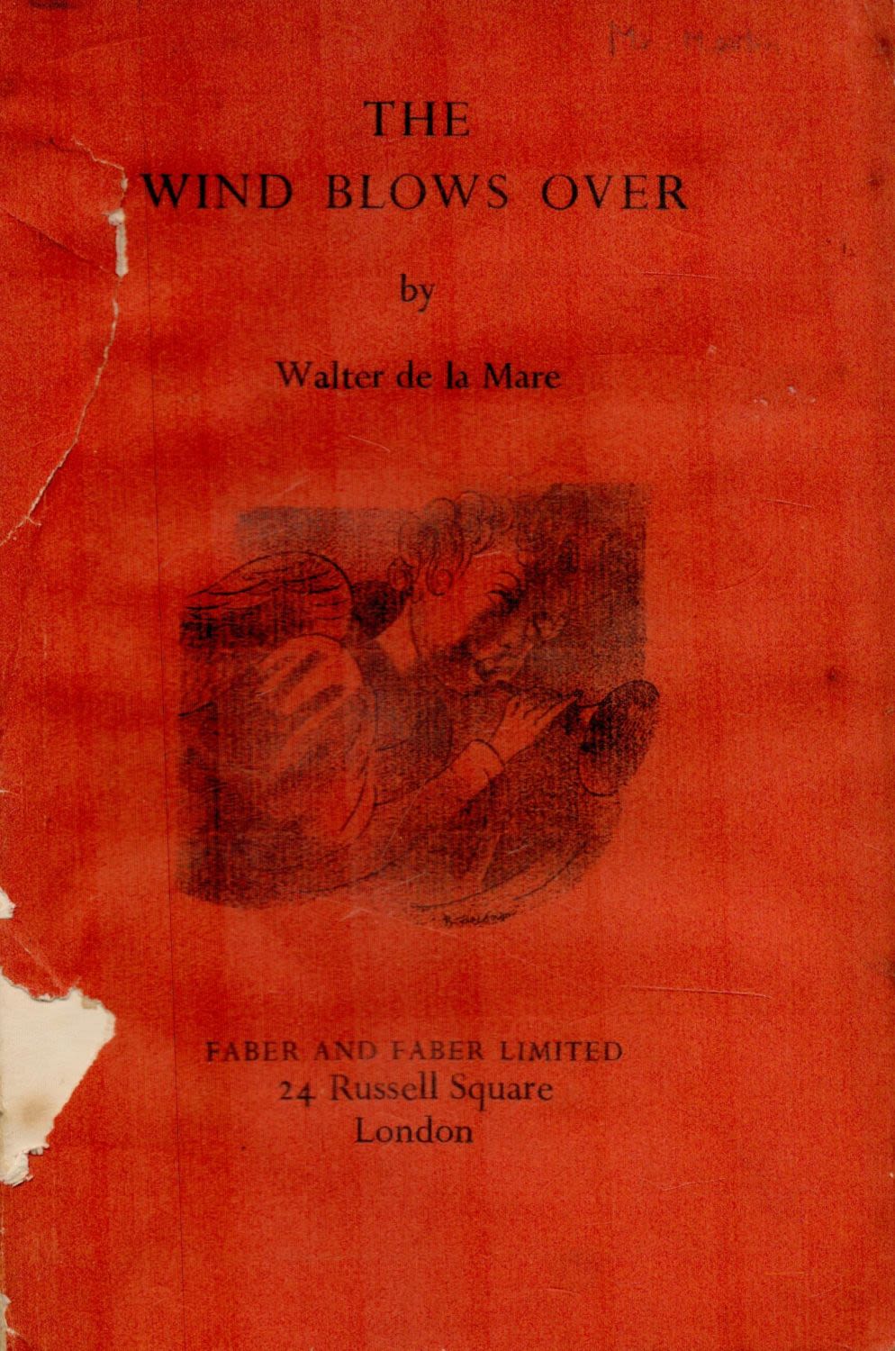 Lot 120: Walter de la Mare The Wind Blows Over....