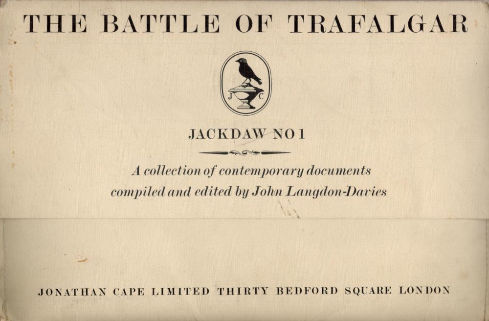 Lot 207: Compiled by John Langdon-Davies The Battle of Trafalgar....