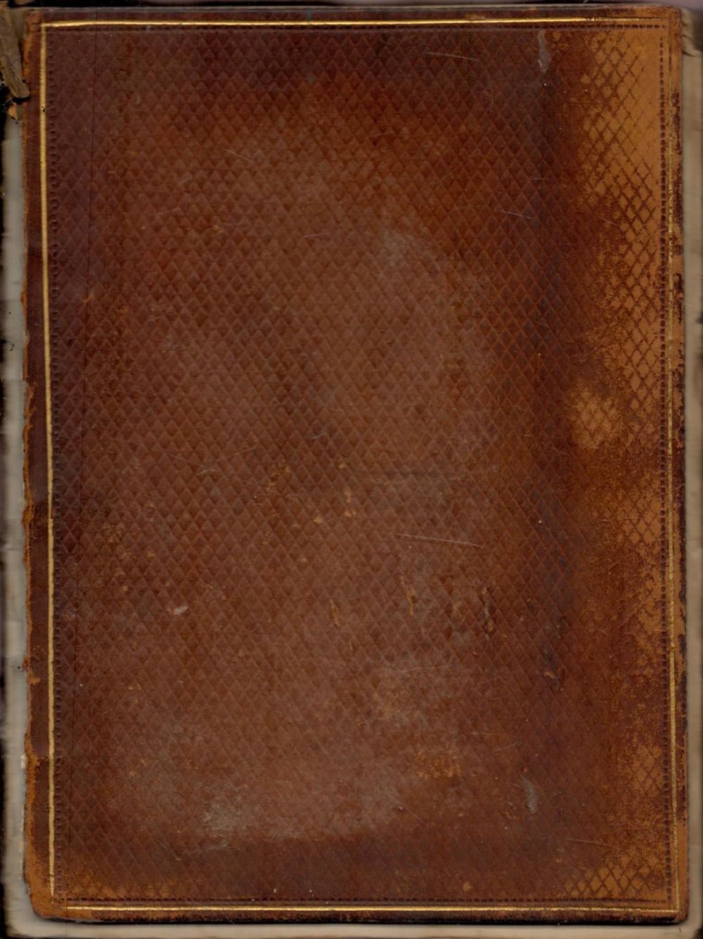 Lot 217: Interesting part of an 18th century book, lacking...