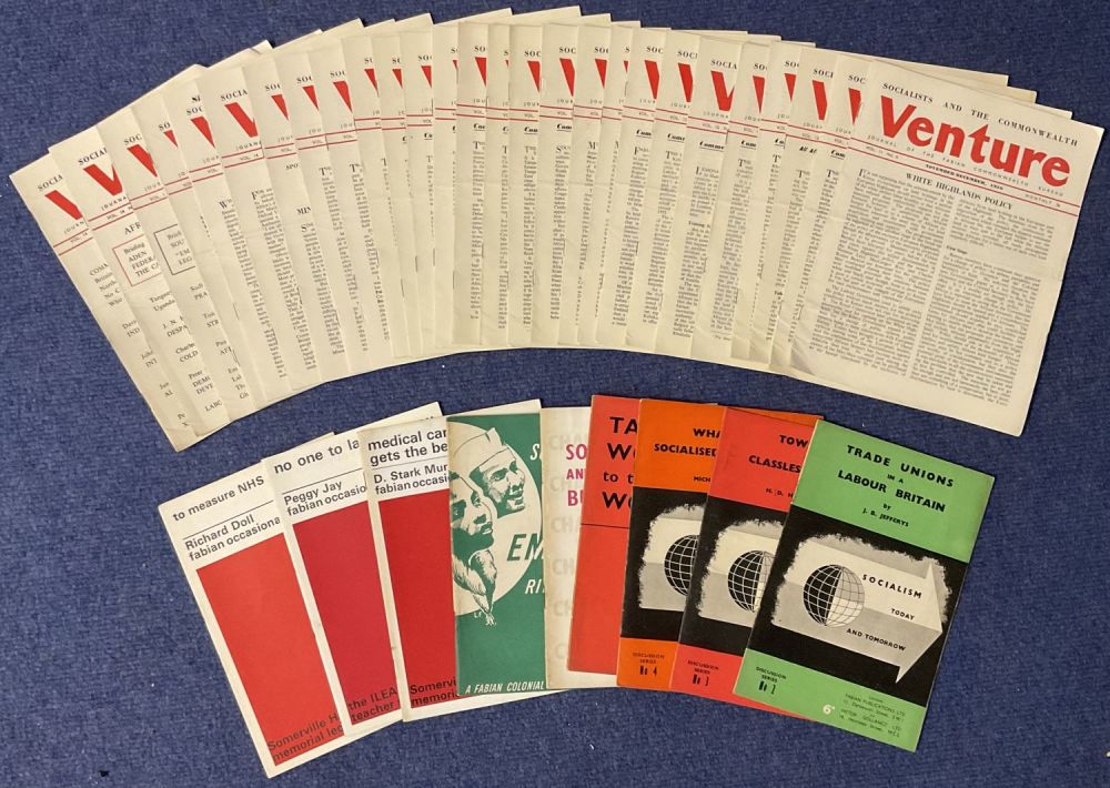 Lot 323: Venture - The Journal of the Fabian Commonwealth...