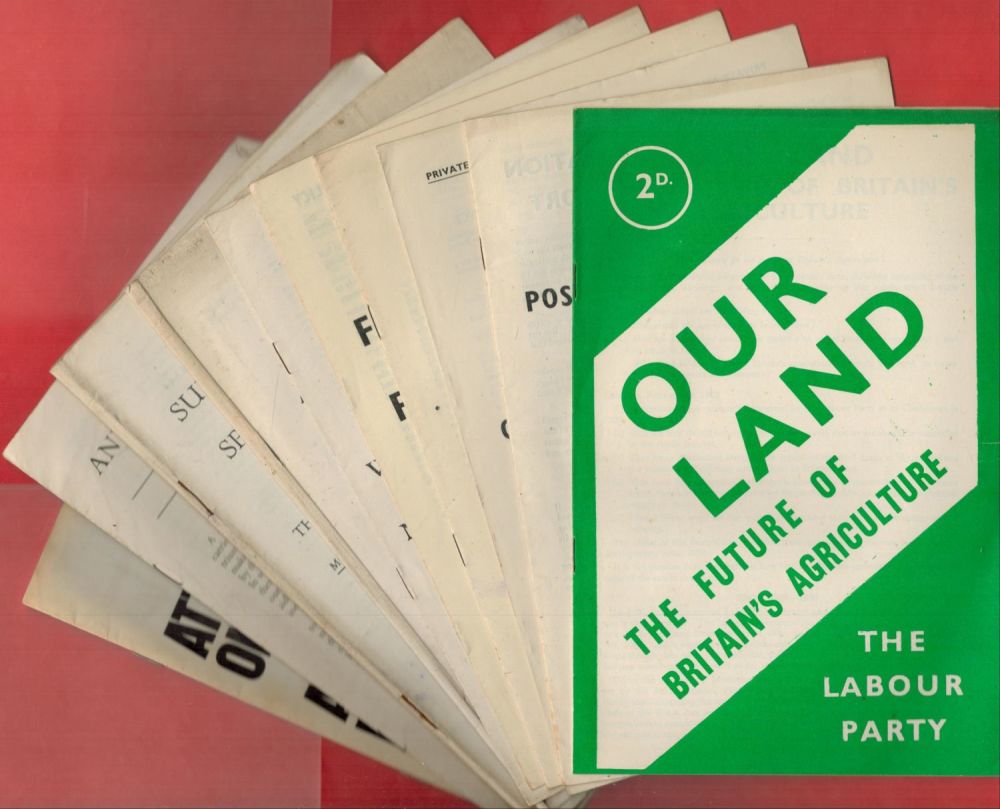 Lot 341: Nine booklets of The Labour Party of the...