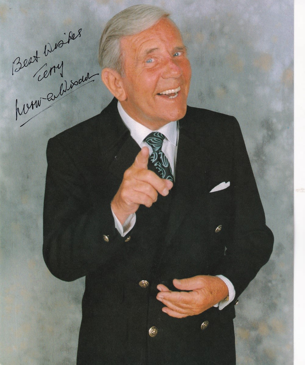 Lot 77: Norman Wisdom Legendary Comedy Entertainer 10x8 inch Signed...